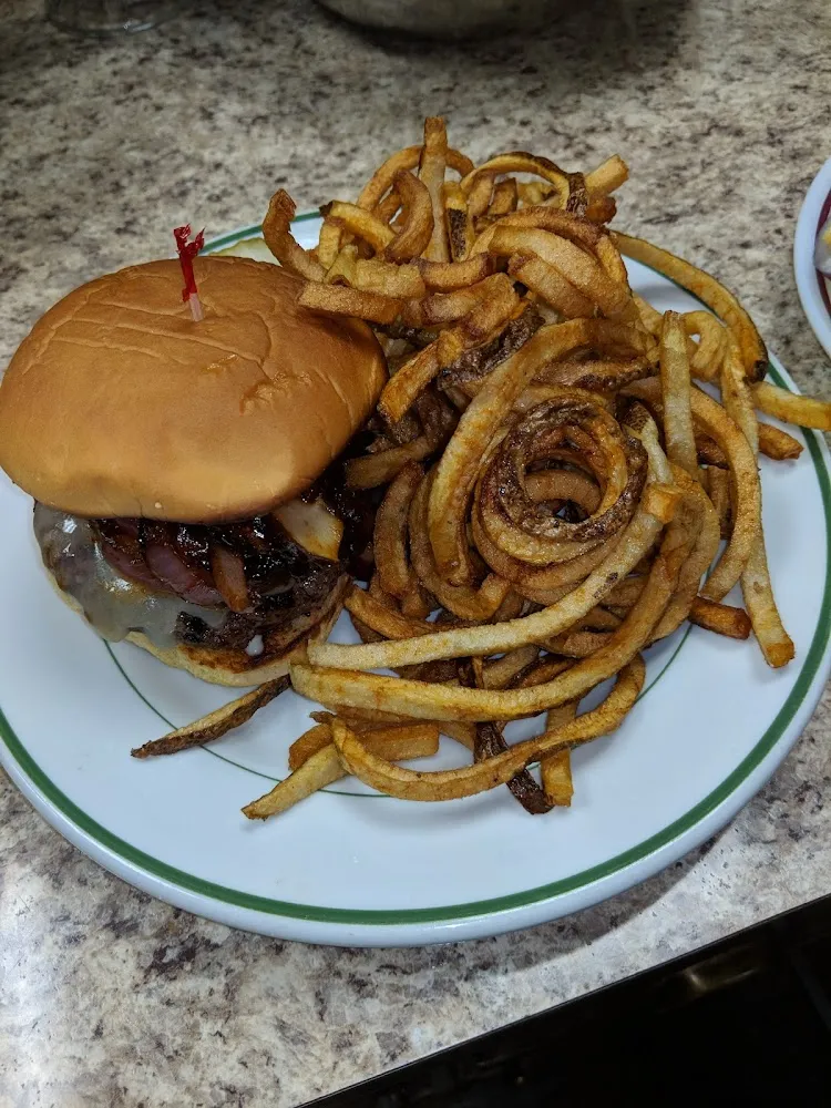 Burger and Fries